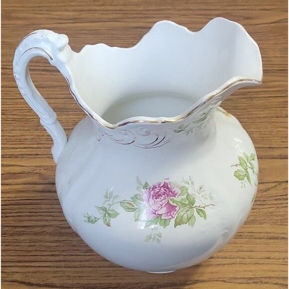 Vintage Buffalo Pottery Pitcher - Picture 2 of 4